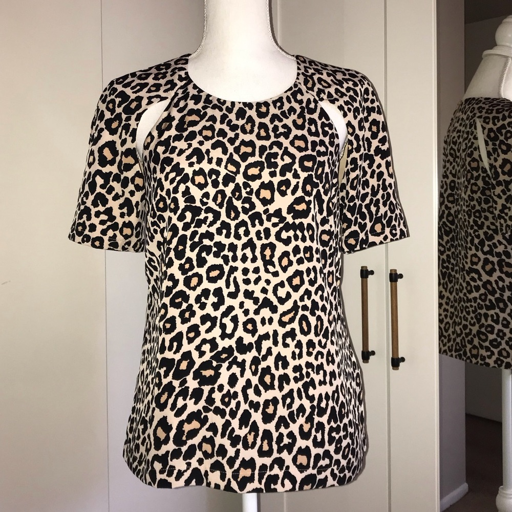 Leopard Print Top/Blouse
